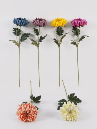 Artificial Flower 26*39CM Rose Bush*7 GS-55319006-Y1 2025Mar 3,000+ sqm showroom with thousands of artificial flowers, plants & trees ready for global sourcing.