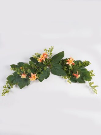 Artificial Plant 60*60cm Columbine wreath GS-71225010 2025Mar 3,000+ sqm showroom with thousands of artificial flowers, plants & trees ready for global sourcing.