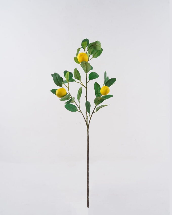 Artificial Plant 26*26*94cm Lemon single stem GS-77324004 2025Apr YeahFlower is one of Chinese leading OEM manufacturers and exporters , supplying the silk flowers, wholesale artificial trees
