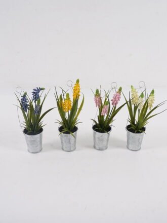 Artificial Table Plants 14*14*18cm daffodil in metal pot GS-41324048 2025Mar 3,000+ sqm showroom with thousands of artificial flowers, plants & trees ready for global sourcing.