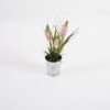 Artificial Table Plants 14*14*18cm Hyacinth  in metal pot GS-41324050 2025Mar YeahFlower is one of Chinese leading OEM manufacturers and exporters , supplying the silk flowers, wholesale artificial trees
