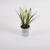 Artificial Table Plants 14*14*18cm Hyacinth  in metal pot GS-41324050 2025Mar YeahFlower is one of Chinese leading OEM manufacturers and exporters , supplying the silk flowers, wholesale artificial trees