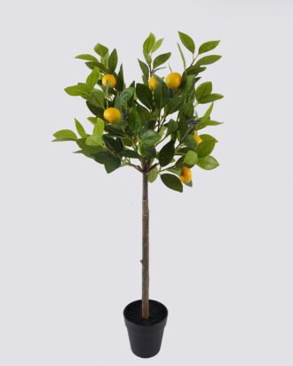 Artificial Tree  90CM Lemon tree in pp pot GS-59521059-R 2025Mar YeahFlower is one of Chinese leading OEM manufacturers and exporters , supplying the silk flowers, wholesale artificial trees