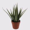 Artificial succulent 35*35*43cm Aloe in PP pot/29 lvs GS-59523160R 2025Mar YeahFlower is one of Chinese leading OEM manufacturers and exporters , supplying the silk flowers, wholesale artificial trees