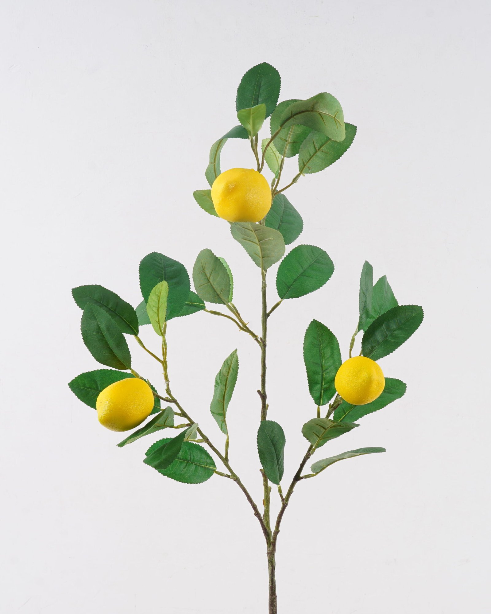 Artificial Plant 26*26*94cm Lemon single stem GS-77324004 2025Apr YeahFlower is one of Chinese leading OEM manufacturers and exporters , supplying the silk flowers, wholesale artificial trees