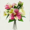 Artificial Flower 32cm Tea rose frangipani *5 bundle GS-61525010 2025May YeahFlower is one of Chinese leading OEM manufacturers and exporters , supplying the silk flowers, wholesale artificial trees