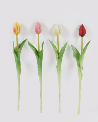 Artificial Flower 35cm Tulip single stem GS-54024134 2025May YeahFlower is one of Chinese leading OEM manufacturers and exporters , supplying the silk flowers, wholesale artificial trees