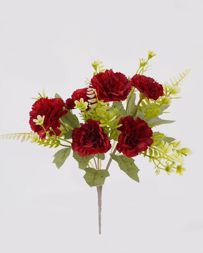Artificial Flower 20*20*27cm Carnation *6 bush GS-64125004-R1 2025May YeahFlower is one of Chinese leading OEM manufacturers and exporters , supplying the silk flowers, wholesale artificial trees