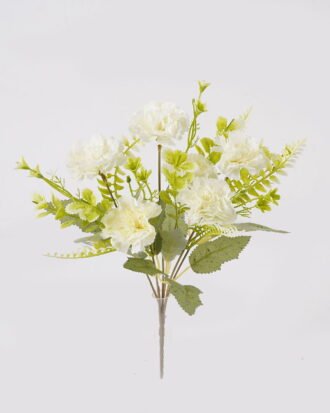 Artificial Flower 20*20*27cm Carnation *6 bush GS-64125004-W1 2025May YeahFlower is one of Chinese leading OEM manufacturers and exporters , supplying the silk flowers, wholesale artificial trees