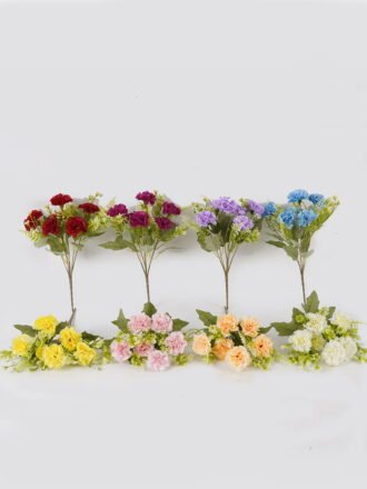 Artificial Flower 20*20*27cm Carnation *6 bush GS-64125004-B1 2025May 3,000+ sqm showroom with thousands of artificial flowers, plants & trees ready for global sourcing.