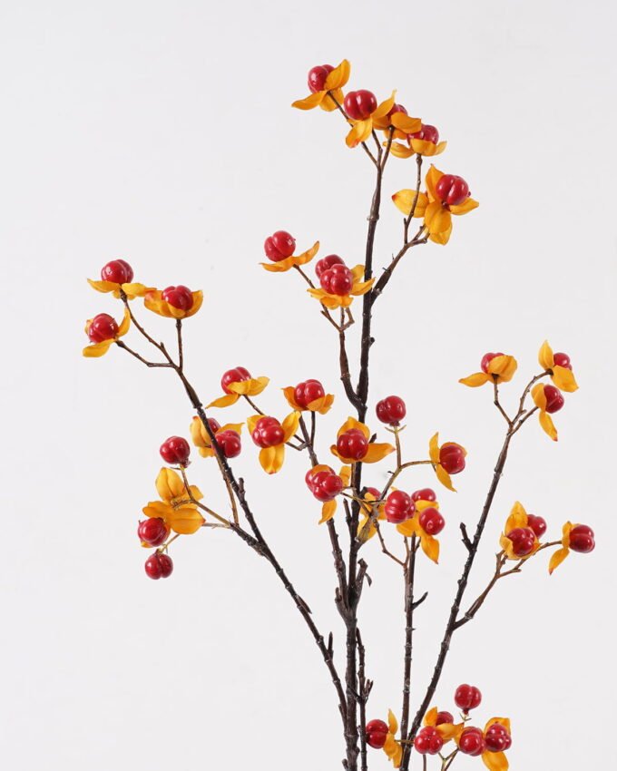 Artificial Flower 20*20*69cm Celastrus orbiculatus  single stem GS-63625007-R1 2025May YeahFlower is one of Chinese leading OEM manufacturers and exporters , supplying the silk flowers, wholesale artificial trees