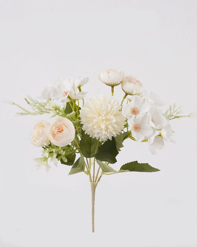 Artificial Flower 20*20*27cm Chrysanthemum *5 bush GS-64125001-W1 2025May YeahFlower is one of Chinese leading OEM manufacturers and exporters , supplying the silk flowers, wholesale artificial trees