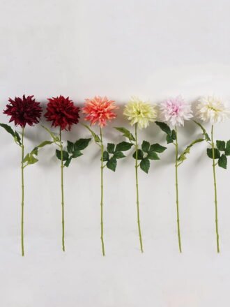 Artificial Flower 14*14*63cm  Dahlia single stem GS-16825005-P1 2025May 3,000+ sqm showroom with thousands of artificial flowers, plants & trees ready for global sourcing.