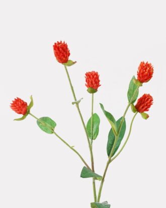 Artificial Flower 15*15*55cm Globe amaranth *5 single stem GS-63625001 2025May YeahFlower is one of Chinese leading OEM manufacturers and exporters , supplying the silk flowers, wholesale artificial trees