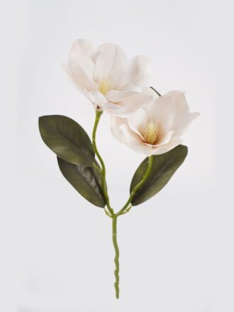 Artificial Flower 18*18*41cm Magnolia *2 single stem GS-64925007-H1 2025Jun 3,000+ sqm showroom with thousands of artificial flowers, plants & trees ready for global sourcing.