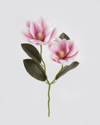 Artificial Flower 18*18*41cm Magnolia *2 single stem GS-64925007-P1 2025Jun YeahFlower is one of Chinese leading OEM manufacturers and exporters , supplying the silk flowers, wholesale artificial trees