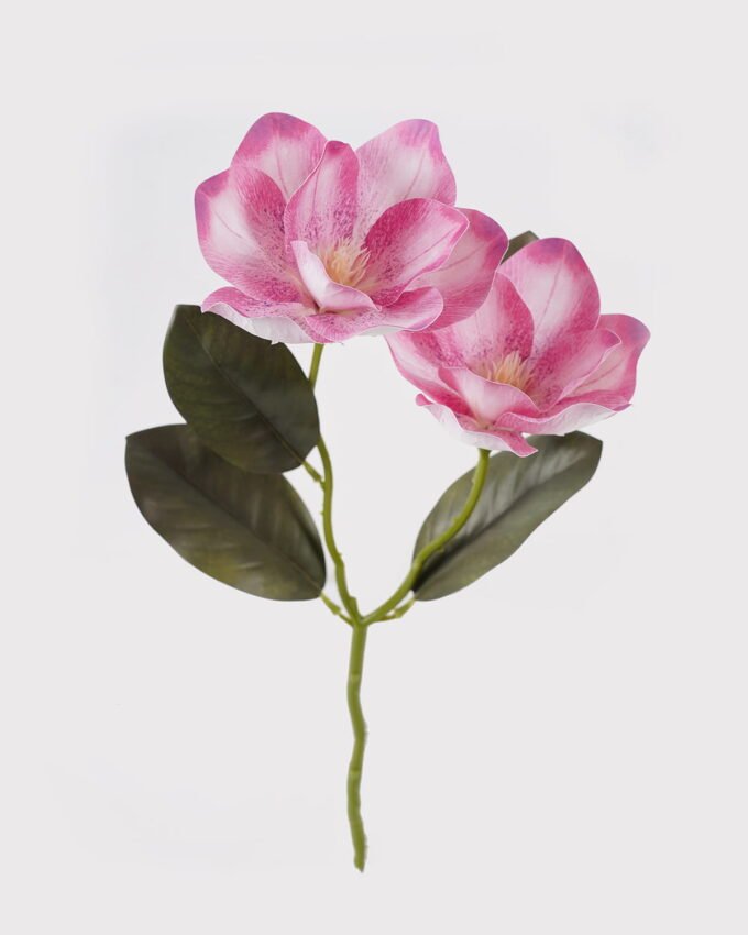 Artificial Flower 18*18*41cm Magnolia *2 single stem GS-64925007-P5 2025Jun YeahFlower is one of Chinese leading OEM manufacturers and exporters , supplying the silk flowers, wholesale artificial trees
