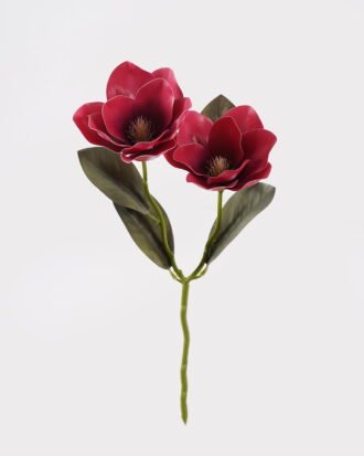 Artificial Flower 18*18*41cm Magnolia *2 single stem GS-64925007-R2 2025Jun YeahFlower is one of Chinese leading OEM manufacturers and exporters , supplying the silk flowers, wholesale artificial trees