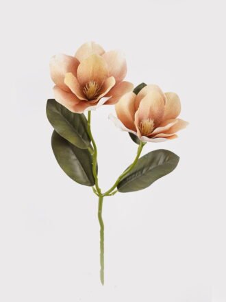 Artificial Flower 18*18*41cm Magnolia *2 single stem GS-64925007-R3 2025Jun 3,000+ sqm showroom with thousands of artificial flowers, plants & trees ready for global sourcing.