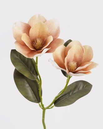 Artificial Flower 18*18*41cm Magnolia *2 single stem GS-64925007-R4 2025Jun YeahFlower is one of Chinese leading OEM manufacturers and exporters , supplying the silk flowers, wholesale artificial trees