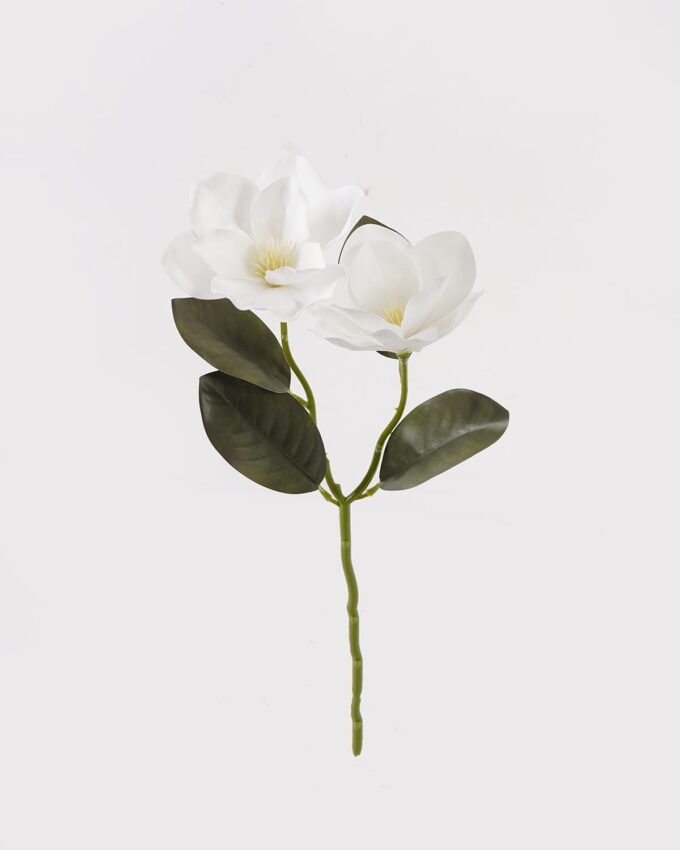 Artificial Flower 18*18*41cm Magnolia *2 single stem GS-64925007-W1 2025Jun YeahFlower is one of Chinese leading OEM manufacturers and exporters , supplying the silk flowers, wholesale artificial trees