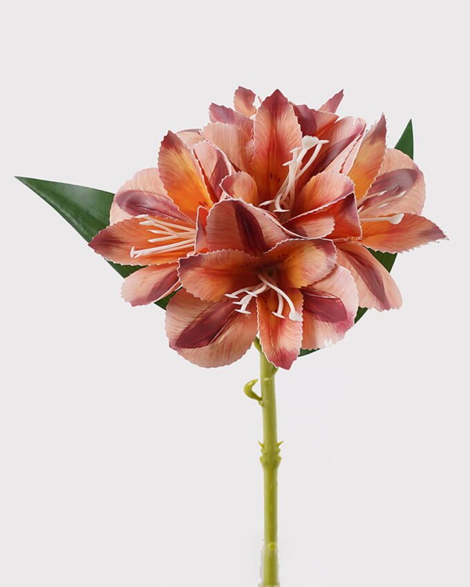 Artificial Flower 12*12*33cm Narcissus lily single stem GS-64925008-O2 2025Jun YeahFlower is one of Chinese leading OEM manufacturers and exporters , supplying the silk flowers, wholesale artificial trees