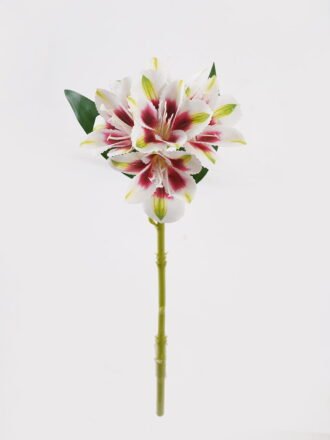 Artificial Flower 12*12*33cm Narcissus lily single stem GS-64925008-P2 2025Jun 3,000+ sqm showroom with thousands of artificial flowers, plants & trees ready for global sourcing.