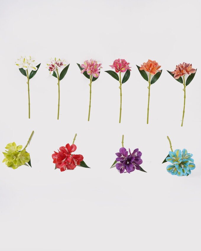 Artificial Flower 12*12*33cm Narcissus lily single stem GS-64925008 2025Jun 3,000+ sqm showroom with thousands of artificial flowers, plants & trees ready for global sourcing.