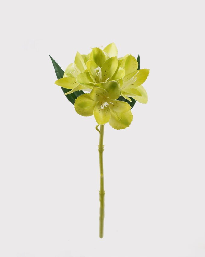 Artificial Flower Narcissus lily single stem GS-64925008_4 Artificial Flower 12*12*33cm Narcissus lily single stem GS-64925008 2025Jun 3,000+ sqm showroom with thousands of artificial flowers, plants & trees ready for global sourcing.