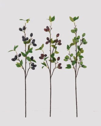 Artificial Flower 18*18*72cm Olive fruit single stem GS-51625038 2025May YeahFlower is one of Chinese leading OEM manufacturers and exporters , supplying the silk flowers, wholesale artificial trees