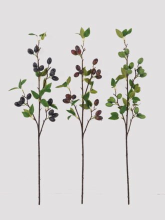 Artificial Flower 13*13*100cm Olive fruit single stem GS-51625039 2025May 3,000+ sqm showroom with thousands of artificial flowers, plants & trees ready for global sourcing.