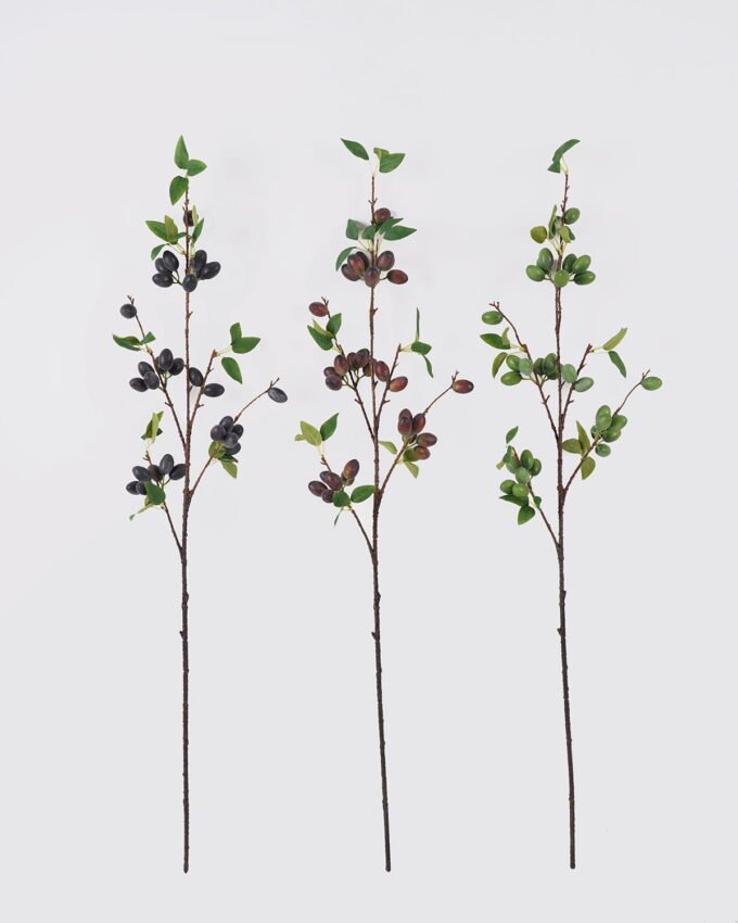 Artificial Flower 13*13*100cm Olive fruit single stem GS-51625039 2025May YeahFlower is one of Chinese leading OEM manufacturers and exporters , supplying the silk flowers, wholesale artificial trees