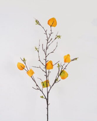 Artificial Flower 17*17*85cm Palace lantern flower single stem GS-63625004-Y1 2025May YeahFlower is one of Chinese leading OEM manufacturers and exporters , supplying the silk flowers, wholesale artificial trees