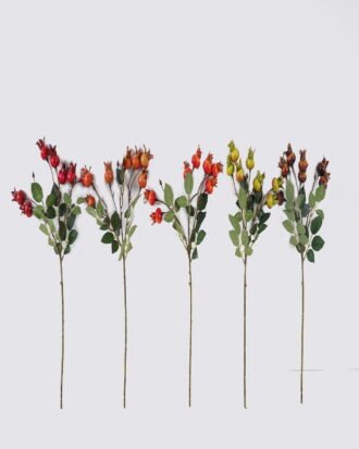 Artificial Flower 13*13*49cm Rose hip single stem GS-63625013 2025May YeahFlower is one of Chinese leading OEM manufacturers and exporters , supplying the silk flowers, wholesale artificial trees