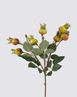 Artificial Flower 13*13*49cm Rose hip single stem GS-63625013 2025May YeahFlower is one of Chinese leading OEM manufacturers and exporters , supplying the silk flowers, wholesale artificial trees