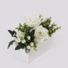 Artificial Flower 24*14*26cm Rose in wooden pot GS-03323020-W1 2025May YeahFlower is one of Chinese leading OEM manufacturers and exporters , supplying the silk flowers, wholesale artificial trees