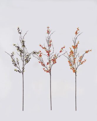 Artificial Flower 19*19*87cm Sea buckthorn berry  single stem GS-63625010 2025May YeahFlower is one of Chinese leading OEM manufacturers and exporters , supplying the silk flowers, wholesale artificial trees