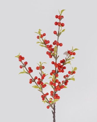 Artificial Flower 12*12*49cm Sea buckthorn berry  single stem GS-63625012 2025May YeahFlower is one of Chinese leading OEM manufacturers and exporters , supplying the silk flowers, wholesale artificial trees