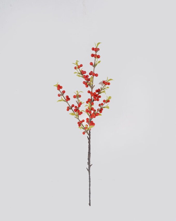 Artificial Flower 12*12*49cm Sea buckthorn berry  single stem GS-63625012 2025May YeahFlower is one of Chinese leading OEM manufacturers and exporters , supplying the silk flowers, wholesale artificial trees