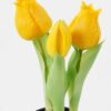 Artificial Flower 9*9*20cm Tulip *3 in PP pot GS-24525001-Y1 2025May YeahFlower is one of Chinese leading OEM manufacturers and exporters , supplying the silk flowers, wholesale artificial trees