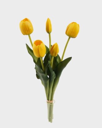 Artificial Flower 15*15*38cm Tulip *5 bundle GS-54025011 2025May YeahFlower is one of Chinese leading OEM manufacturers and exporters , supplying the silk flowers, wholesale artificial trees