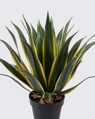 Artificial Plant 45*45*55cm Agave in PP pot/37 lvs GS-41925015 2025May YeahFlower is one of Chinese leading OEM manufacturers and exporters , supplying the silk flowers, wholesale artificial trees