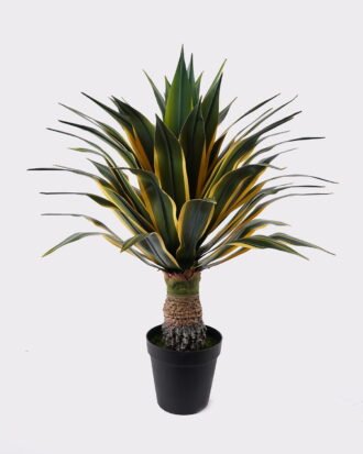 Artificial Plant 80*80*120cm Agave in PP pot/56 lvs GS-41925009 2025May YeahFlower is one of Chinese leading OEM manufacturers and exporters , supplying the silk flowers, wholesale artificial trees