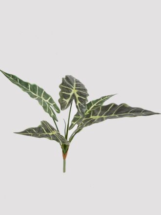 Artificial Plant 28*28*56cm Alocasia *5 bush GS-72725012-G2 2025Jun 3,000+ sqm showroom with thousands of artificial flowers, plants & trees ready for global sourcing.