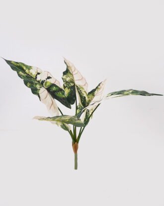 Artificial Plant 28*28*56cm Alocasia *5 bush GS-72725012-G2 2025Jun YeahFlower is one of Chinese leading OEM manufacturers and exporters , supplying the silk flowers, wholesale artificial trees