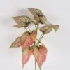 Artificial Plant 26*26*54cm Caladium bicolor  single stem GS-51625020-P1 2025May YeahFlower is one of Chinese leading OEM manufacturers and exporters , supplying the silk flowers, wholesale artificial trees