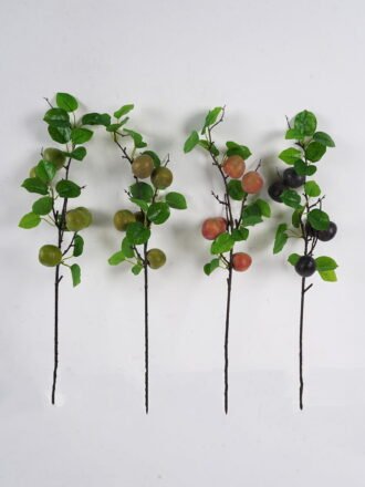 Artificial Plant 16*16*65cm Green plum single stem GS-51625028-R1 2025May 3,000+ sqm showroom with thousands of artificial flowers, plants & trees ready for global sourcing.
