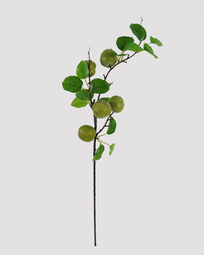 Artificial Plant Green plum single stem GS-51625028_3 Artificial Plant 16*16*65cm Green plum single stem GS-51625028 2025May YeahFlower is one of Chinese leading OEM manufacturers and exporters , supplying the silk flowers, wholesale artificial trees