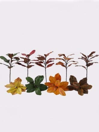 Artificial Plant 22*22*56cm Leaf  single stem/10 lvs GS-72725024-R1 2025Jun 3,000+ sqm showroom with thousands of artificial flowers, plants & trees ready for global sourcing.