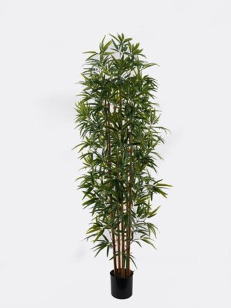 Artificial Tree 80*80*210cm Bamboo *7 in PP pot/2160 lvs GS-69425004 2025Jun 3,000+ sqm showroom with thousands of artificial flowers, plants & trees ready for global sourcing.